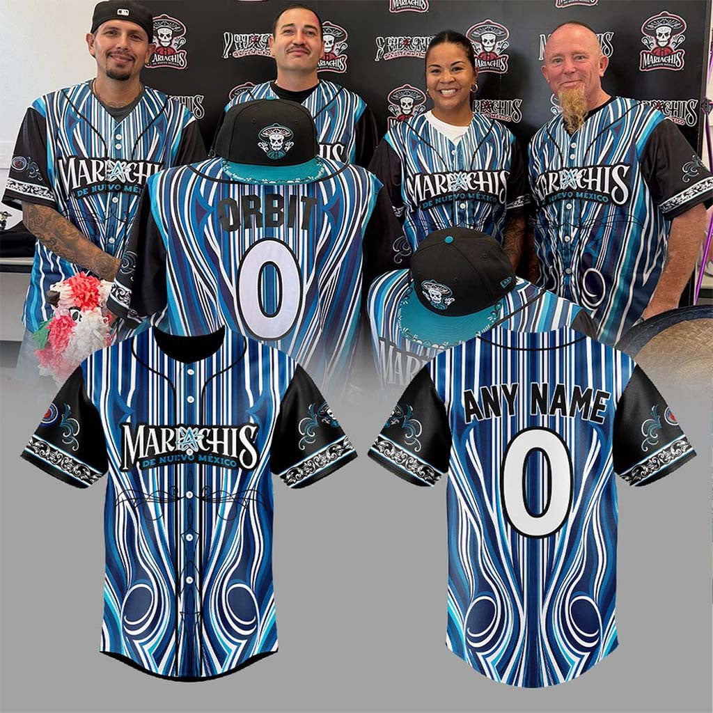 Personalized A Isotopes Mariachis Jersey Lowrider Night Baseball Jersey Fan Merch Gifts - Merchluma