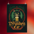 Mighty Merch 2026 Dwarf Fortress Drunken Cat Poster The Drunken Cat Brewery Poster Home Decor - Merchluma