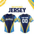 Personalized Toledo Mud Hens Walleye Night Jersey 2026 Mud Hens Merch Gift For Baseball Fans - Merchluma