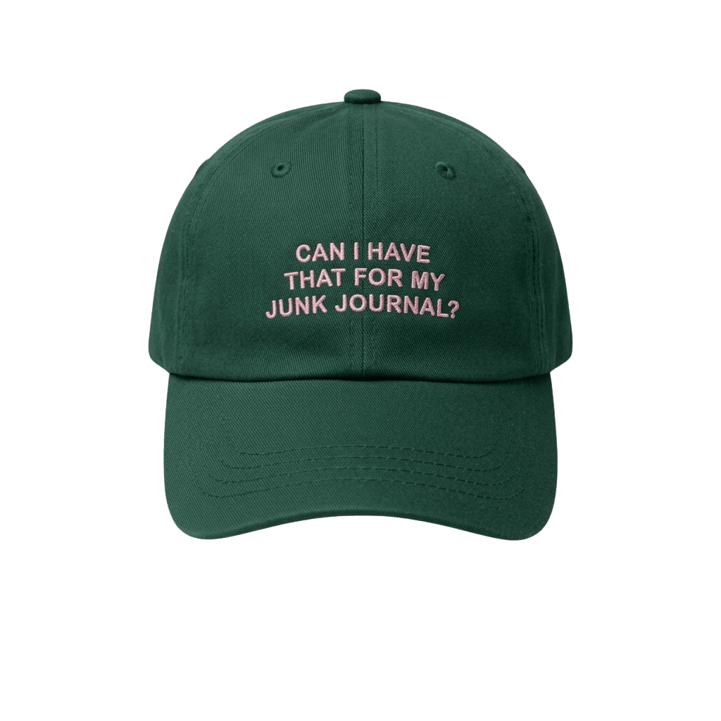 Can I Have That For My Junk Journal Hat Embroidered Gifts For Craft Lovers - Merchluma