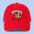 2026 WooSox Hot Dog Hat Embroidered Worcester Red Sox Merch Baseball Lover Gift Ideas - Merchluma