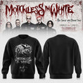 Motionless In White Merch The Sweat And Blood Tour 2026 Signature Sweatshirt Black Fan Apparel - Merchluma