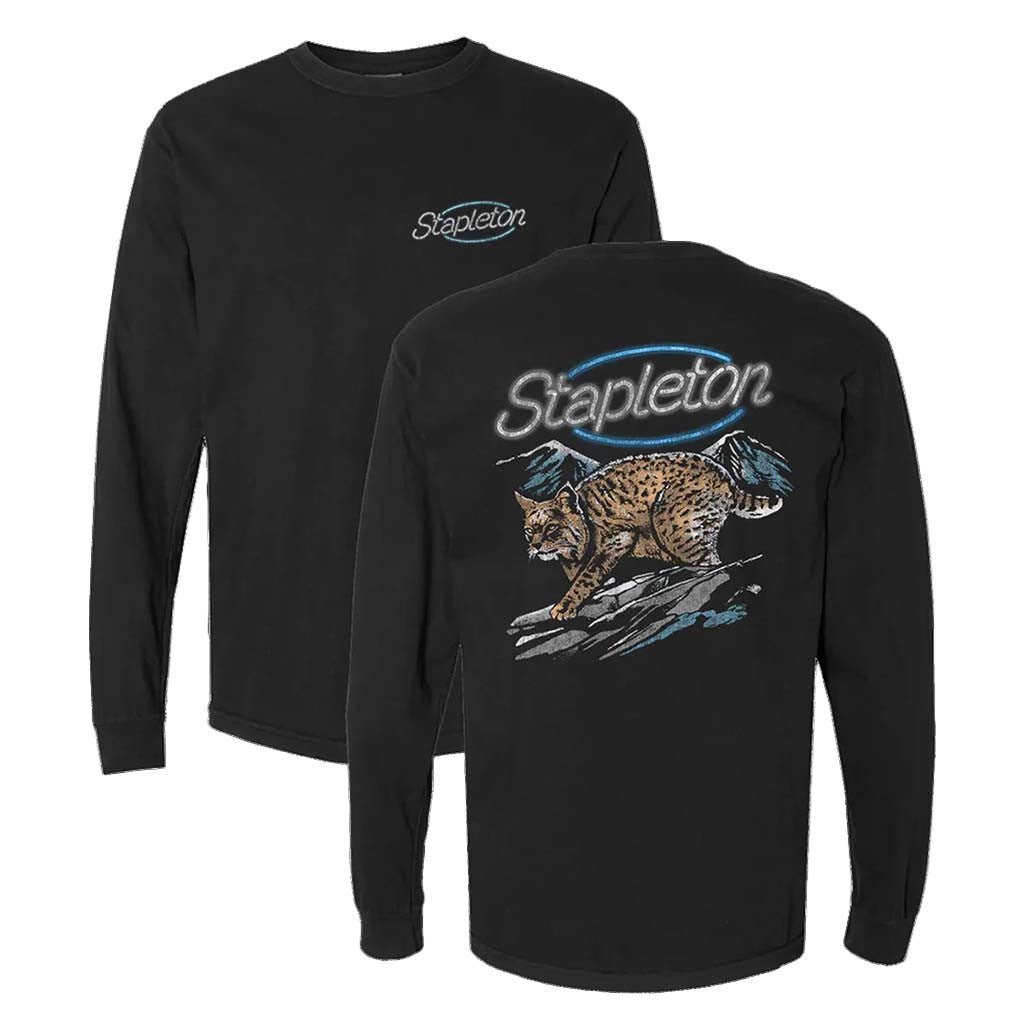 Chris Stapleton Merch Panther All American Road Show Long Sleeve T-Shirt Music Lovers Gifts - Merchluma
