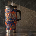Denver Broncos 66th Anniversary 40oz Stanley Tumbler Denver Broncos Merch Football Fan Gifts - Merchluma