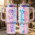 Personalized Dolly Parton Diva Like Dolly Rebel Like Reba Stanley Tumbler Dolly Parton Merch - Merchluma