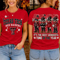 Texas Tech Red Raiders Merch 2026 Autumn Festive Cheer T-Shirt Best Gift For Fans - Merchluma