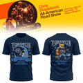 Tennessee Titans x Chris Stapleton Merch All American Road Show At Nissan Stadium T-Shirt - Merchluma