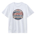 USA 1776 250 America Land Of The Free 2026 Vintage T-Shirt Patriotic Clothing Dad Gifts - Merchluma