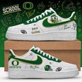 Custom Oregon Ducks Merch 2026 Back To School Sneakers Go Ducks Shoes Gift For Football Lovers - Merchluma