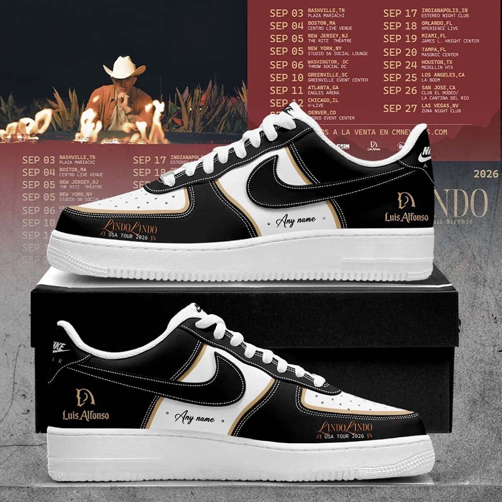 Personalized Luis Alfonso Merch 2026 Lindo Lindo Tour Sneakers Gift Ideas For Husband - Merchluma