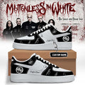 Personalized Motionless In White Merch The Sweat And Blood Tour 2026 Sneakers Present For Fans - Merchluma