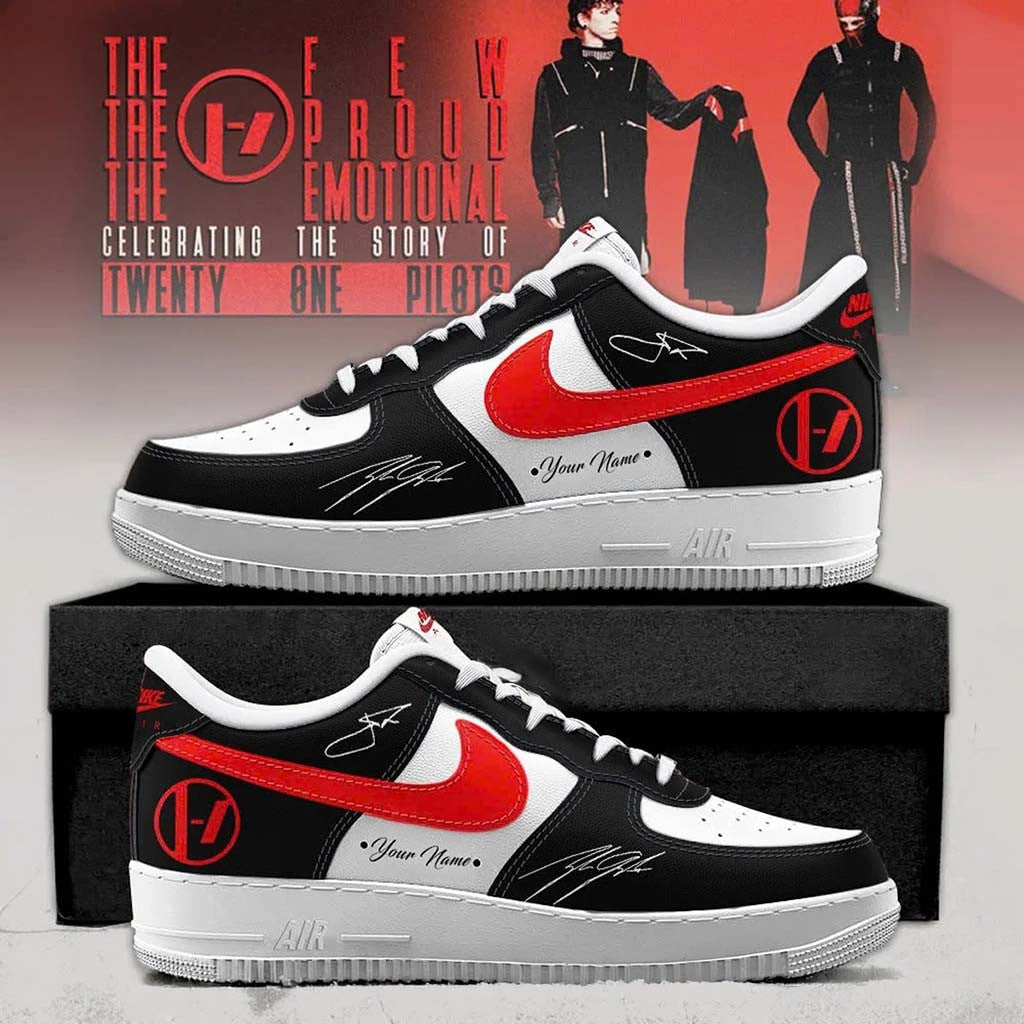 Personalized Twenty One Pilots Signed Shoes Sneakers 2026 Twenty One Pilots Merch Fan Gifts - Merchluma
