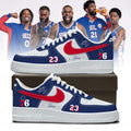 Lebron James Philadelphia 76Ers Signature Sneakers Lebron James Merch Gift For Basketball Fan - Merchluma