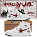 Custom Motionless In White Merch The Sweat And Blood Tour 2026 Sneakers Gift For Music Lovers - Merchluma