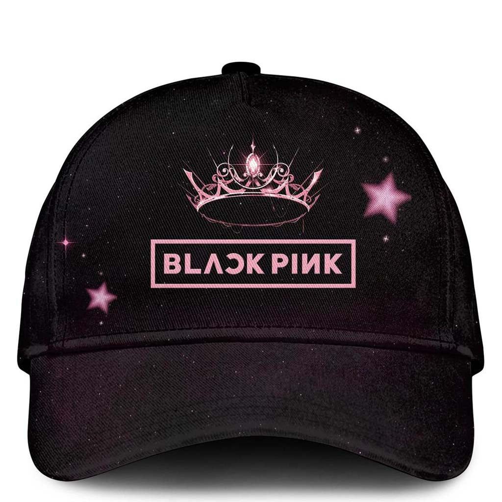 Blackpink 10Th Anniversary Merch 2026 Logo Crown Hat Blackpink Kpop Gear Gift For Fans - Merchluma
