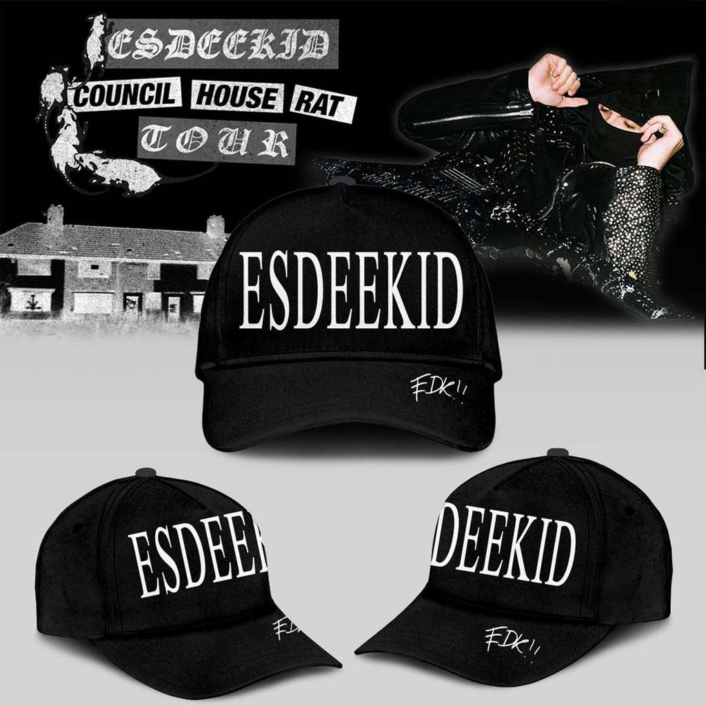EsDeeKid Council House Rat Tour 2026 Hat EsDeeKid Merch Gift Ideas For Rap Lovers - Merchluma