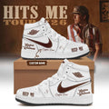 Personalized Hudson Westbrook 2026 Hits Me Tour Sneakers Hudson Westbrook Merch Fan Giftsa - Merchluma