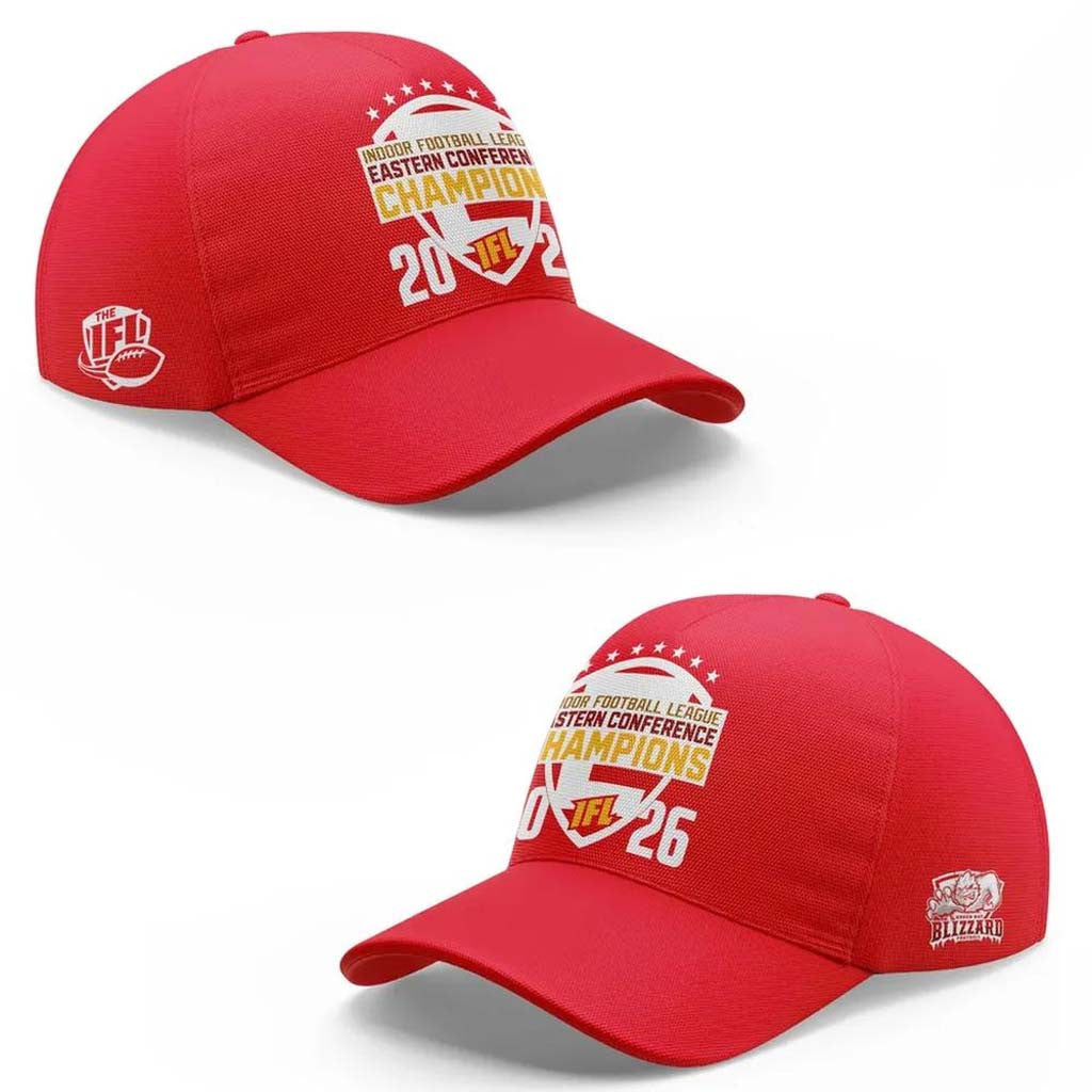 Green Bay Blizzard 2026 IFL Eastern Conference Champions Hat GB Blizzard Merch Gift For Fans - Merchluma