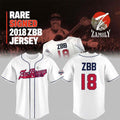 Zac Brown Band Baseball Jersey #18 ZBB Jersey Zac Brown Band Merch Gift For Husband - Merchluma