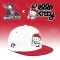 Fayetteville Woodpeckers X Hello Kitty 2026 Snapback Hat Woodpeckers Merch Baseball Fan Gifts - Merchluma