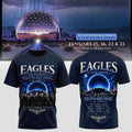 Eagles X Live In Concert At Sphere Las Vegas 2027 T-Shirt Eagles Band Merch Gift For Music Fans - Merchluma