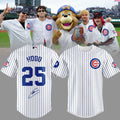 5 Seconds Of Summer X Chicago Cubs Signature Baseball Jersey #25 Hood Jersey Gift For Fans - Merchluma