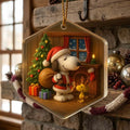 Snoopy And Woodstock Christmas Ornament 2026 Holiday Xmas Tree Hanging Gifts For Friends - Merchluma
