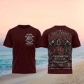 Oklahoma Sooners Firefighter Helmet Brave By Duty T-Shirt Sooners Merch Fire Dept Gifts - Merchluma