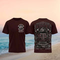 Texas A And M Aggies Firefighter Courage In Service Brotherhood T-Shirt Aggies Merch Dad Gifts - Merchluma