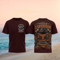 Texas Longhorns Firefighter Courage In Service T-Shirt Texas Longhorns Merch Gift For Dad - Merchluma