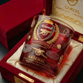 Arsenal FC Premier League Champions 2026 Whiskey Glass Arsenal FC Champions Merch Fan Gifts - Merchluma