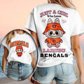 Cincinnati Bengals X Labubu Just A Girl Who Loves T-Shirt Bengals Merch Football Fan Apparel - Merchluma