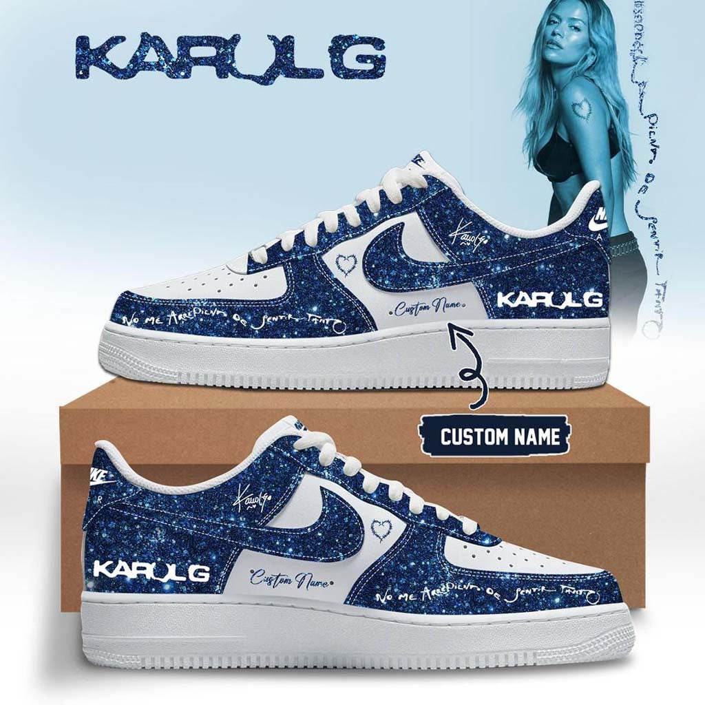 Custom Karol G Merch Album No Me Arrepiento de Sentir Tanto 2026 Shoes Gifts For Music Lovers - Merchluma