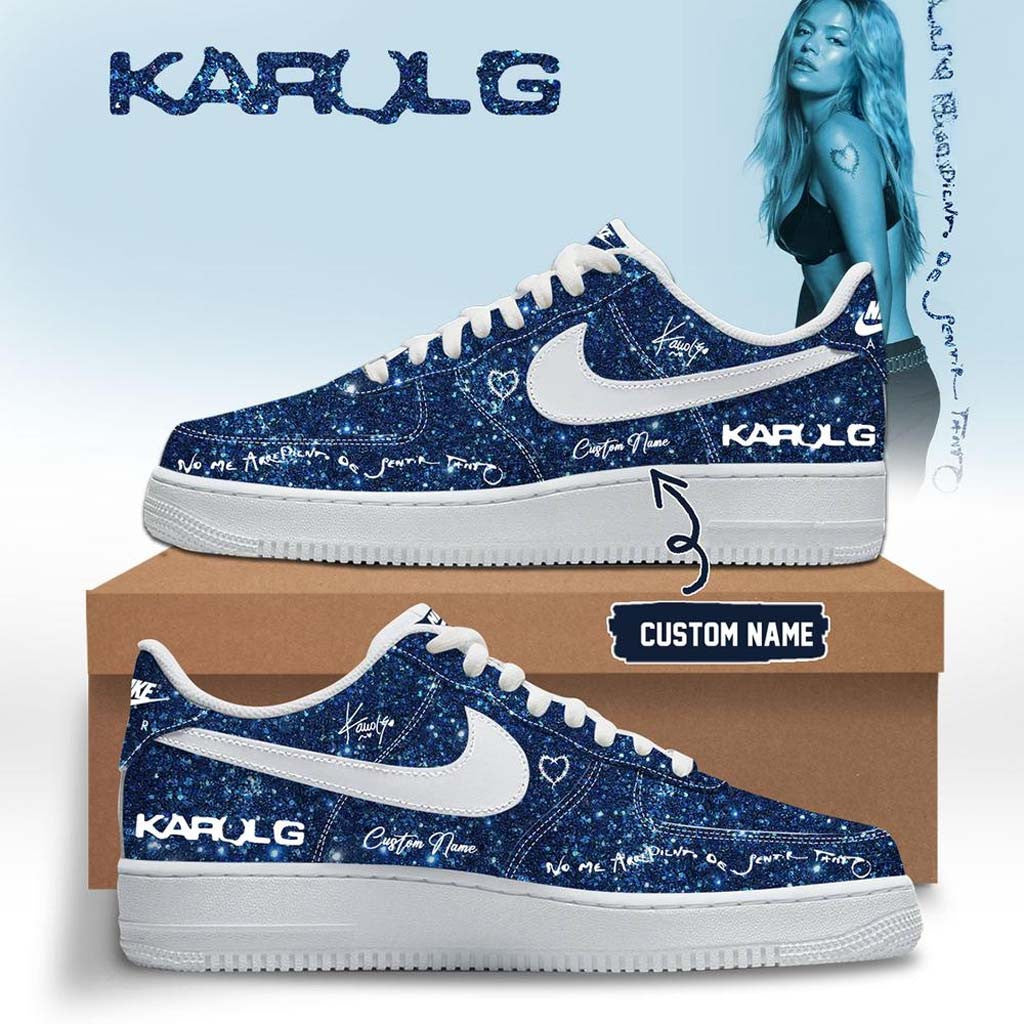 Custom Karol G Merch Album No Me Arrepiento de Sentir Tanto 2026 Shoes Gift Ideas For Her - Merchluma