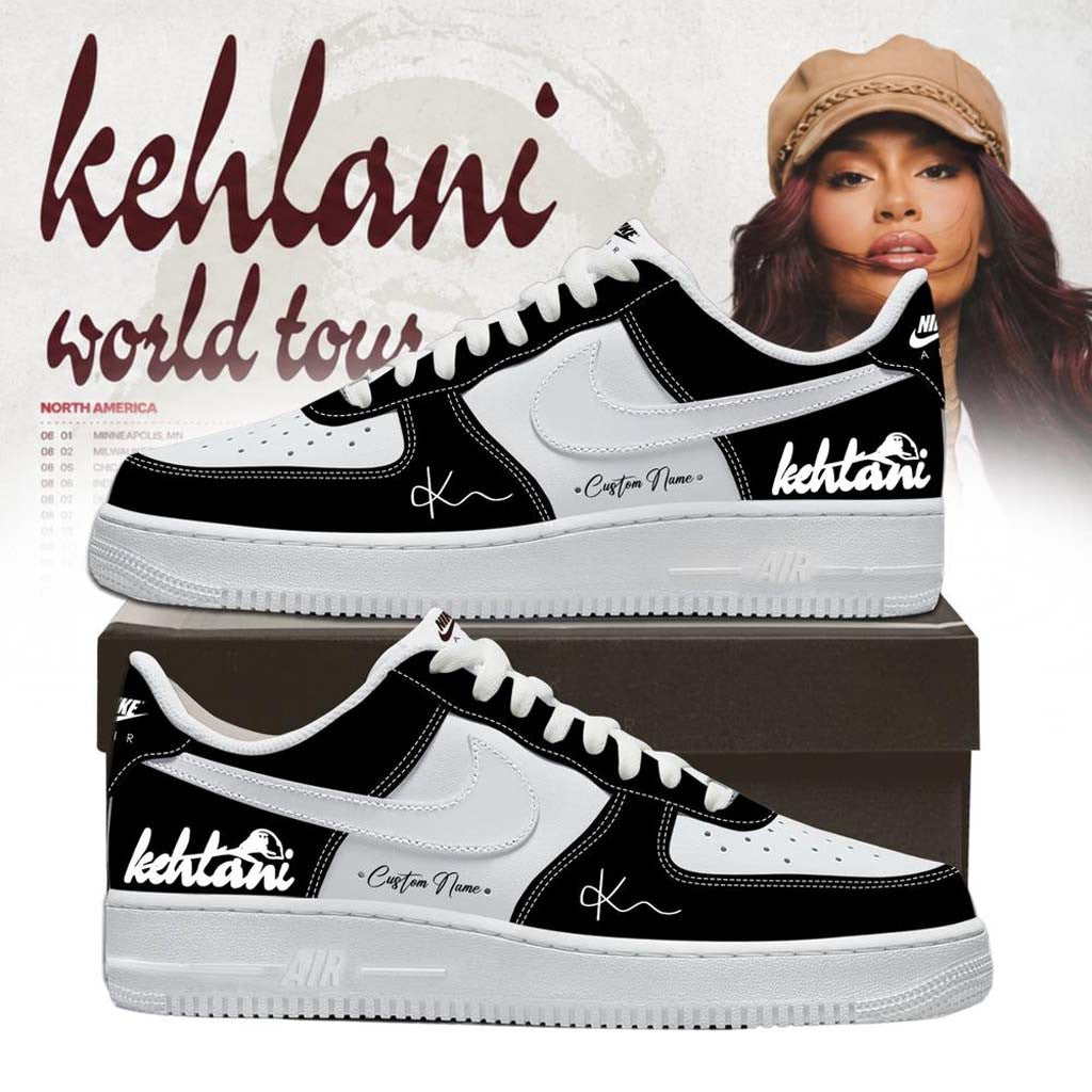 Personalized Kehlani x World Tour 2026 North America Sneakers Kehlani Merch Music Fan Gifts - Merchluma