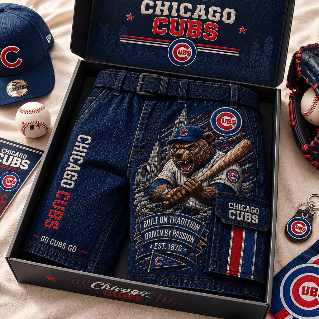 Chicago Cubs Merch Go Cubs Go Shorts Gifts For Baseball Lovers - Merchluma