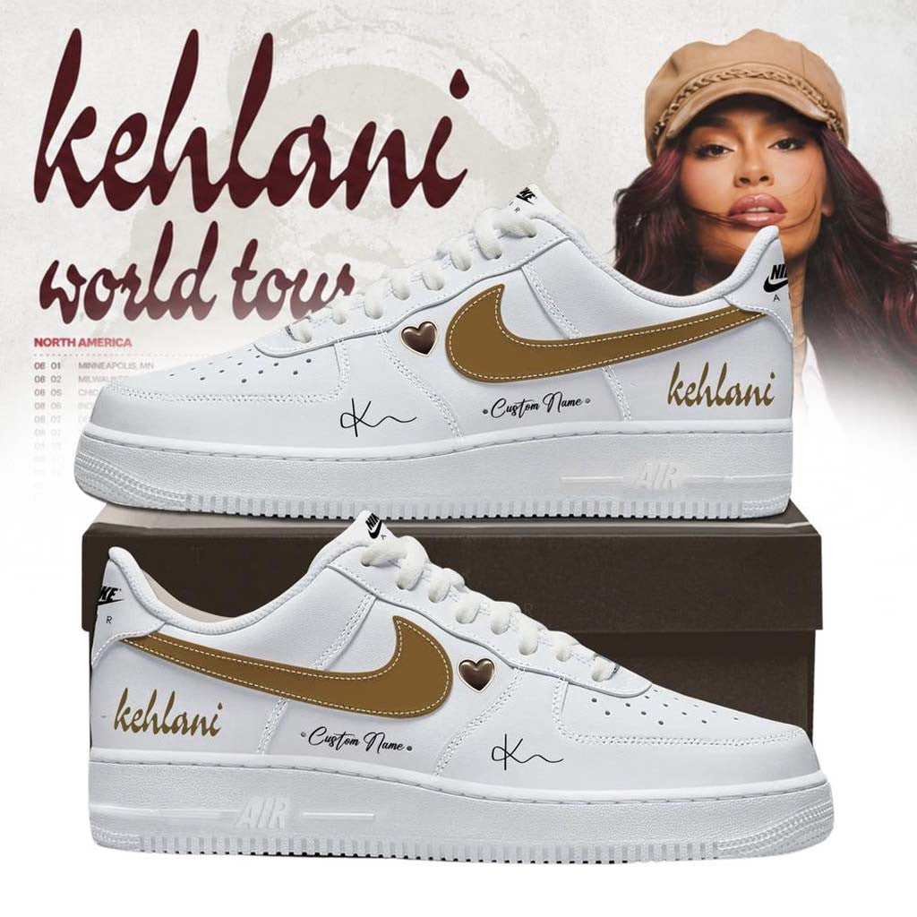 Personalized Kehlani x World Tour 2026 North America Sneakers Kehlani Merchandise Fan Gifts - Merchluma