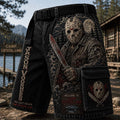 Jason Voorhees Merch You Can't Escape Camp Crystal Lake Shorts Best Gifts For Him - Merchluma