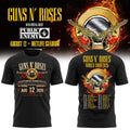 Guns N' Roses X MetLife Stadium 2026 Merch GNR World Tour Dates T-Shirt Gift For Band Fans - Merchluma