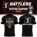 Arizona Rattlers Merch 2026 Western Conference Champions T-Shirt Best Gift For Football Fans - Merchluma