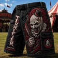 Terrifier Merch Clown By Day Nightmare Forever Shorts Best Gifts For Horror Lovers - Merchluma