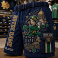 Notre Dame Fighting Irish Merch Notre Dame Go Irish Shorts Gifts For Football Fan - Merchluma