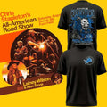 Chris Stapleton X Detroit Lions Merch All-American Road Show 2026 T-Shirt Fan Clothing Black - Merchluma