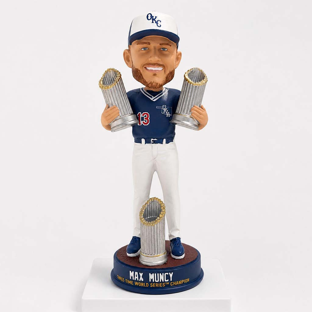 OKC Comets Max Muncy 3x WS Champ Funko Pop 2026 Oklahoma City Comets Merch Gifts For Fans - Merchluma