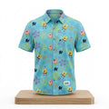 Marlins x SpongeBob SquarePants 2026 Hawaiian Shirt Miami Marlins Merch Gifts For Him - Merchluma