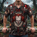 Pennywise IT 40th Anniversary 1886 2026 Hawaiian Shirt The Clown Horror Halloween Shirt - Merchluma