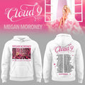 Megan Moroney The Cloud 9 Tour 2026 White Hoodie Megan Moroney Merch Friends Gifts - Merchluma