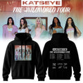 KATSEYE x The Wildworld Tour 2026 Signature Hoodie Black KATSEYE Merch Gifts For Friends - Merchluma