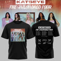 KATSEYE x The Wildworld Tour 2026 Signature Shirt Black KATSEYE Merch Gifts For Her - Merchluma