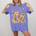 D Princess Rapunzel T-Shirt Tangled Merch D World Vacation Trip Shirt Present For Daughters - Merchluma